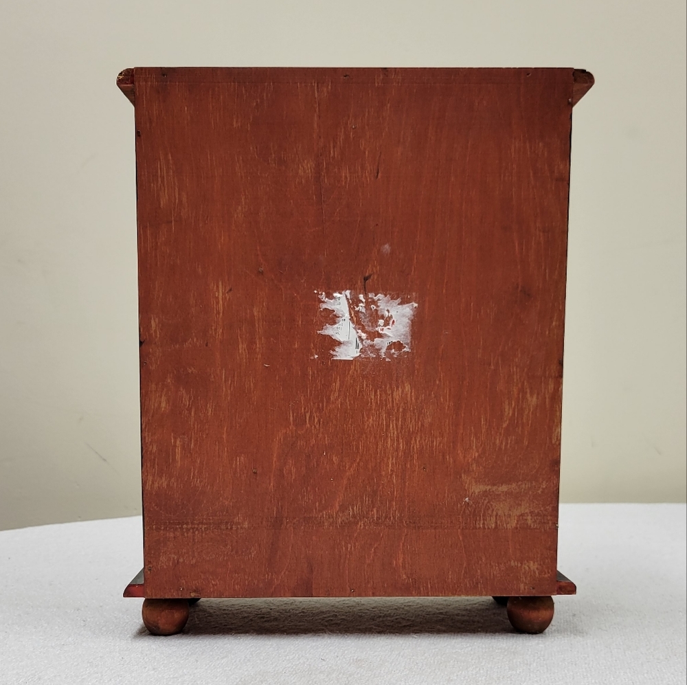 Deer and Pine Trees Cottage Cabinet - Picture 3 of 8
